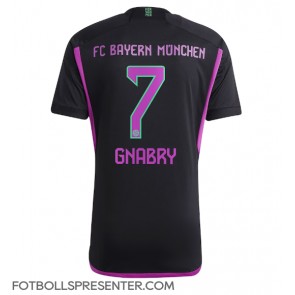 Bayern Munich Serge Gnabry #7 Borta Matchtröja 2023-24 Kortärmad
